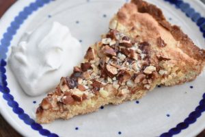 Mandelkage med mandel remonce - opskrift