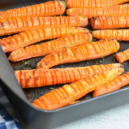 Hasselback gulerødder i ovn - lækkert tilbehør