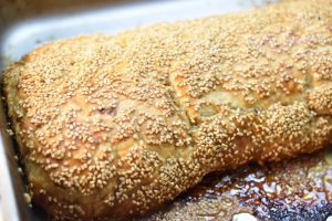 Indbagt mørbrad med butterdej & fars - opskrift