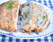 Indbagt mørbrad med butterdej & fars - opskrift