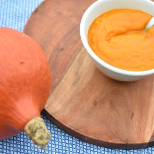 Græskarpuré opskrift - nem hjemmelavet pure