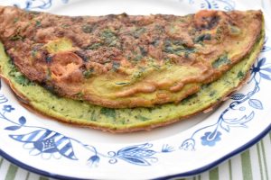 DSC_4031 • nogetiovnen.dk Omelet med spinat & tomat - nem sund opskrift