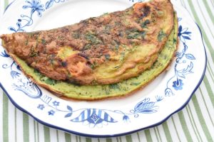 DSC_4033 • nogetiovnen.dk Omelet med spinat & tomat - nem sund opskrift