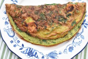 DSC_4037 • nogetiovnen.dk Omelet med spinat & tomat - nem sund opskrift