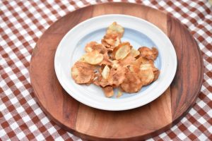 Jordskokkechips i airfryer el. ovn - nem opskrift 