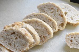 Hapsere - bruschetta med rejer - nem opskrift