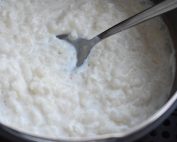 Risengrød i airfryer - grød til risalamande