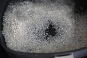 Risengrød i ovn - der ikke brænder på - opskrift