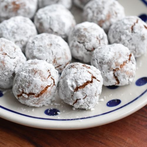 Amaretti småkager - italienske mandelkager