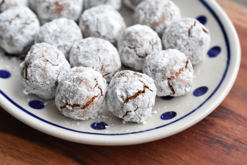 Amaretti småkager - italienske mandelkager