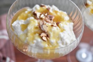 Risalamande med appelsinsauce - opskrift