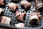 Dadler med bacon i airfryer