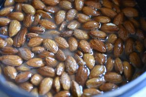 Brændte mandler i airfryer - opskrift