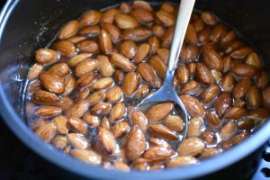 Brændte mandler i airfryer - opskrift