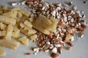 Julekage med marcipan - nem og lækker