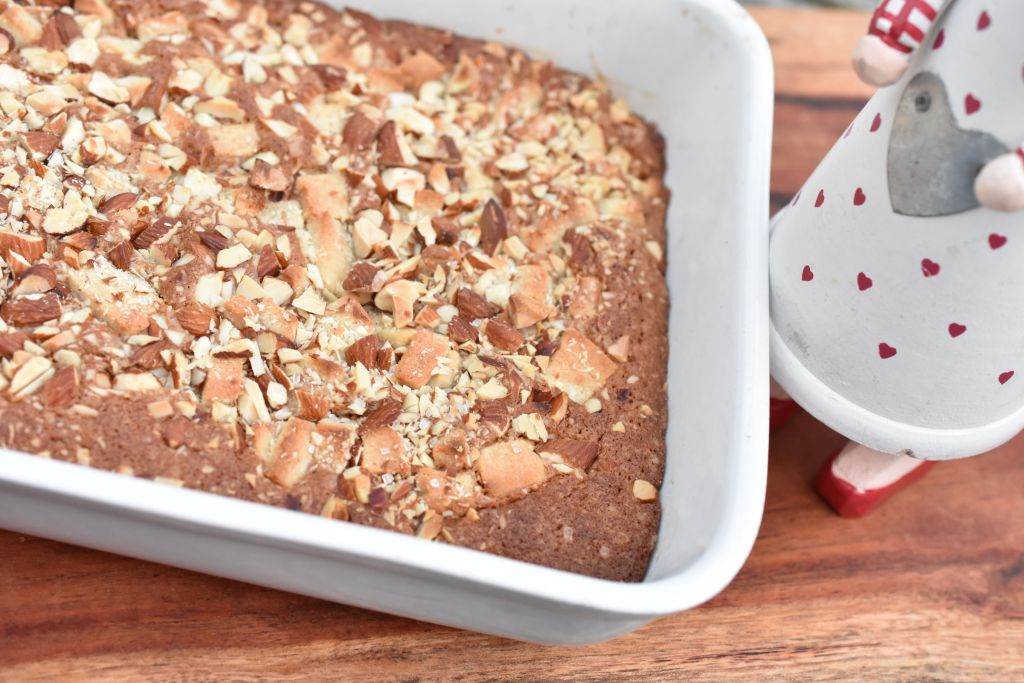 Julekage med marcipan - nem og lækker