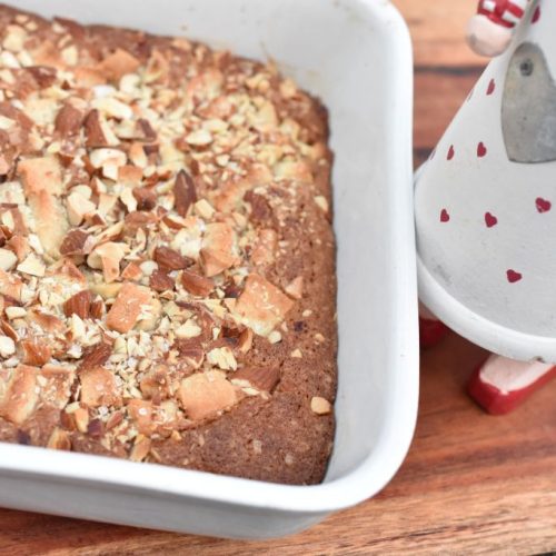 Julekage med marcipan - nem og lækker