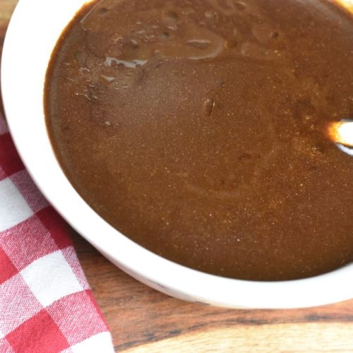 Flæskestegssovs - brun sovs til flæskesteg