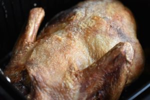 Hel and i airfryer - saftig sprød andesteg