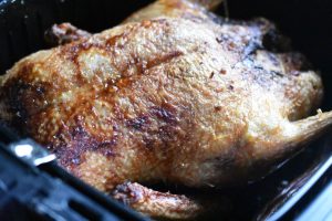 Hel and i airfryer - saftig sprød andesteg