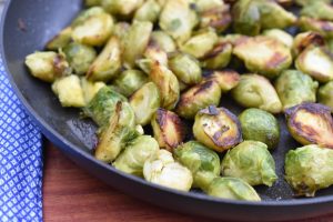 Rosenkål på pande opskrift - stegte rosenkål