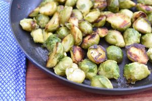 Rosenkål på pande opskrift - stegte rosenkål