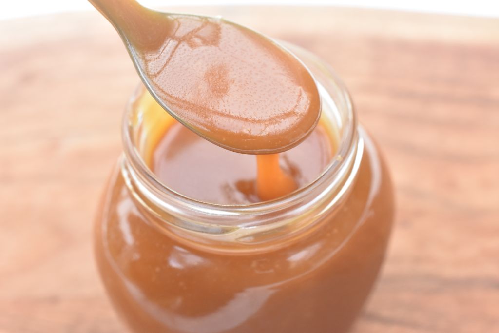 Saltkaramel opskrift - karamelsauce med salt