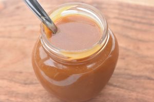 Saltkaramel - karamelsauce med fløde og salt