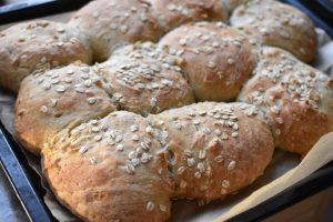 DSC_0054 • nogetiovnen.dk Havregrødsboller - bag boller med havregrød