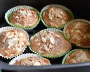 Æblemuffins i airfryer med kanel - nem opskrift