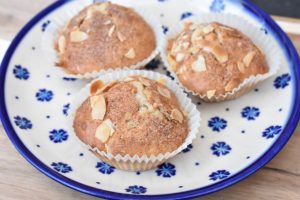 Æblemuffins i airfryer med kanel - nem opskrift