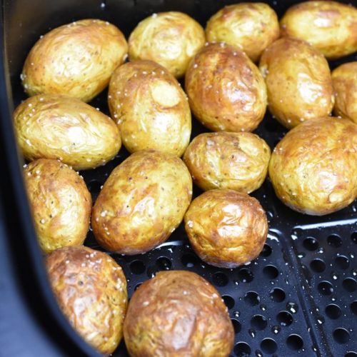 Kartofler i airfryer - små, hele & sprøde