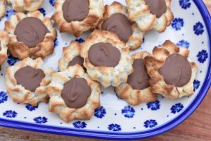 Nougat medaljoner - nem kransekage konfekt