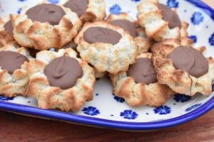 Nougat medaljoner - nem kransekage konfekt