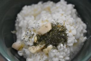 Hytteost dip - nem opskrift på dip med hytteost