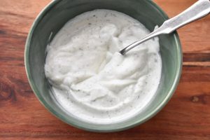 Hytteost dip - nem opskrift på dip med hytteost