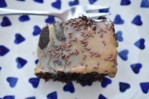 Kaffekage med kaffeglasur - opskrift