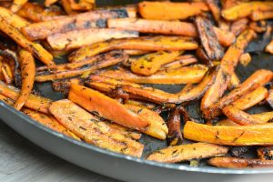 Stegte gulerødder på panden - nem opskrift