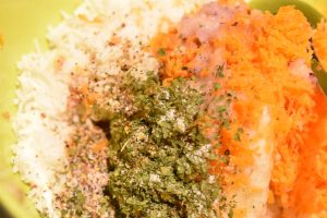 Risfrikadeller - sprøde vegetarfrikadeller med ris