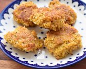 Risfrikadeller - sprøde vegetarfrikadeller med ris
