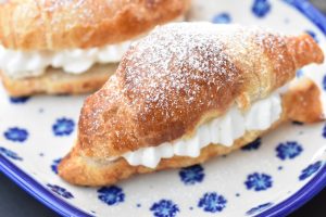 Croissant semlor - fastelavnsbolle croissant