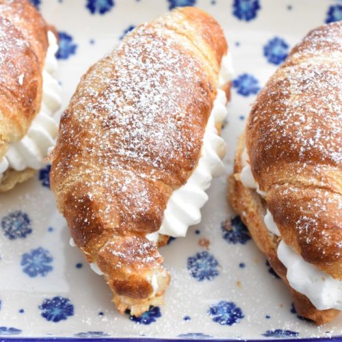 Croissant semlor - fastelavnsbolle croissant