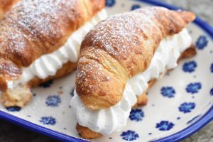 Croissant semlor - fastelavnsbolle croissant