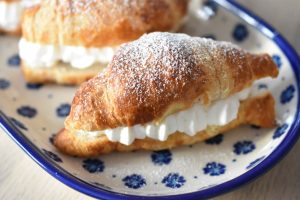 Croissant semlor - fastelavnsbolle croissant