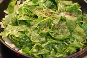 Spinattærte med hytteost - nem tærte uden kød