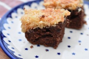 DSC_1909 • nogetiovnen.dk Rytterkage - chokoladekage med kokos karamel