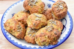 Skyrboller med gulerødder - gulerodsboller uden gær