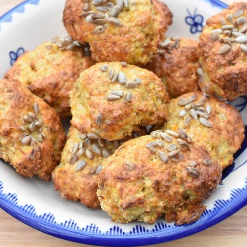 Skyrboller med gulerødder - gulerodsboller uden gær