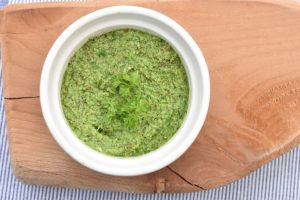 Persillepesto - opskrift på pesto med persille
