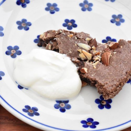 Chokoladekage med mandelmel - nem kage opskrift